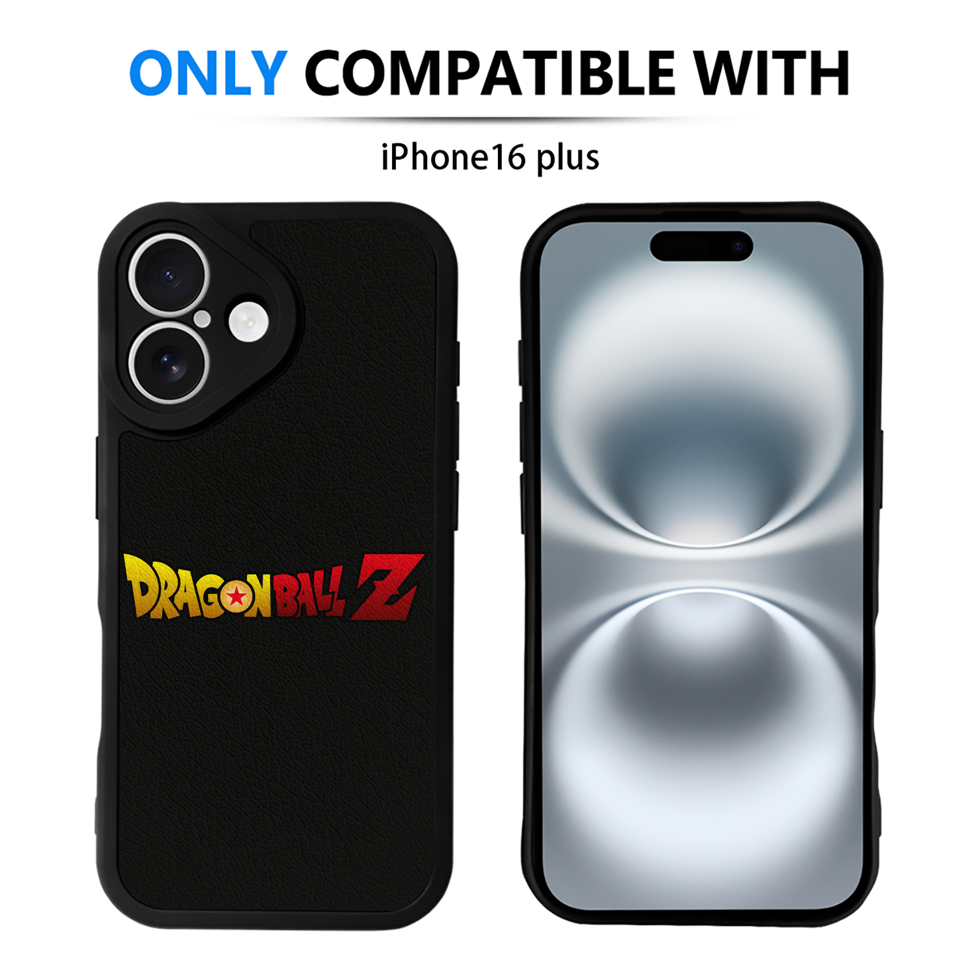 （画像用） ドラゴンボール DRAGON BALL 【iPhone 16シリーズ対応】シリコンスマホケース（レザー調） 材質：シリコン